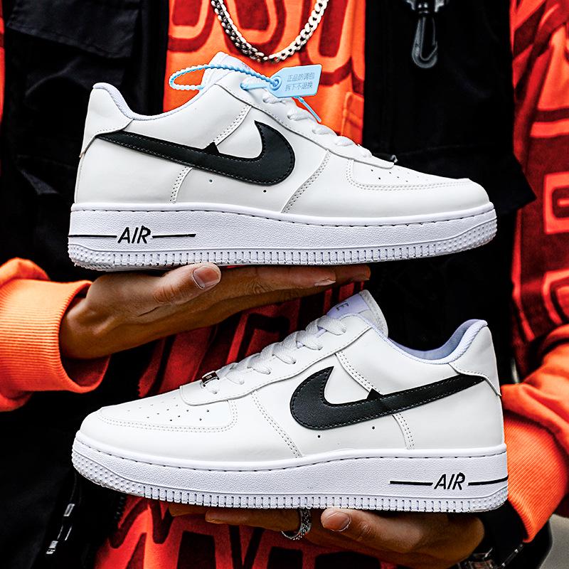 AJ 2024 Herren Air Force One Freizeit-Sneaker - Vielseitig, Dicksohlig, Weiße Schuhe für Paare