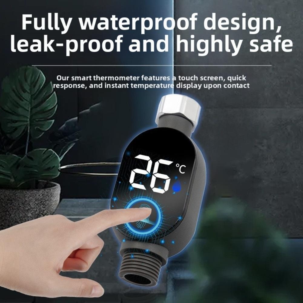 Shower Temp Gauge Water Temp Meter Shower Thermometer Real-time Readings