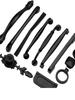 Modern European Black Handle for Cabinets and Wardrobes
