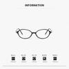 Fashionable Oval-Frame Photochromic Myopia Glasses High Definition Eye Protection Anti-Blue Light Eyewear Diopter 0 To -4.0
