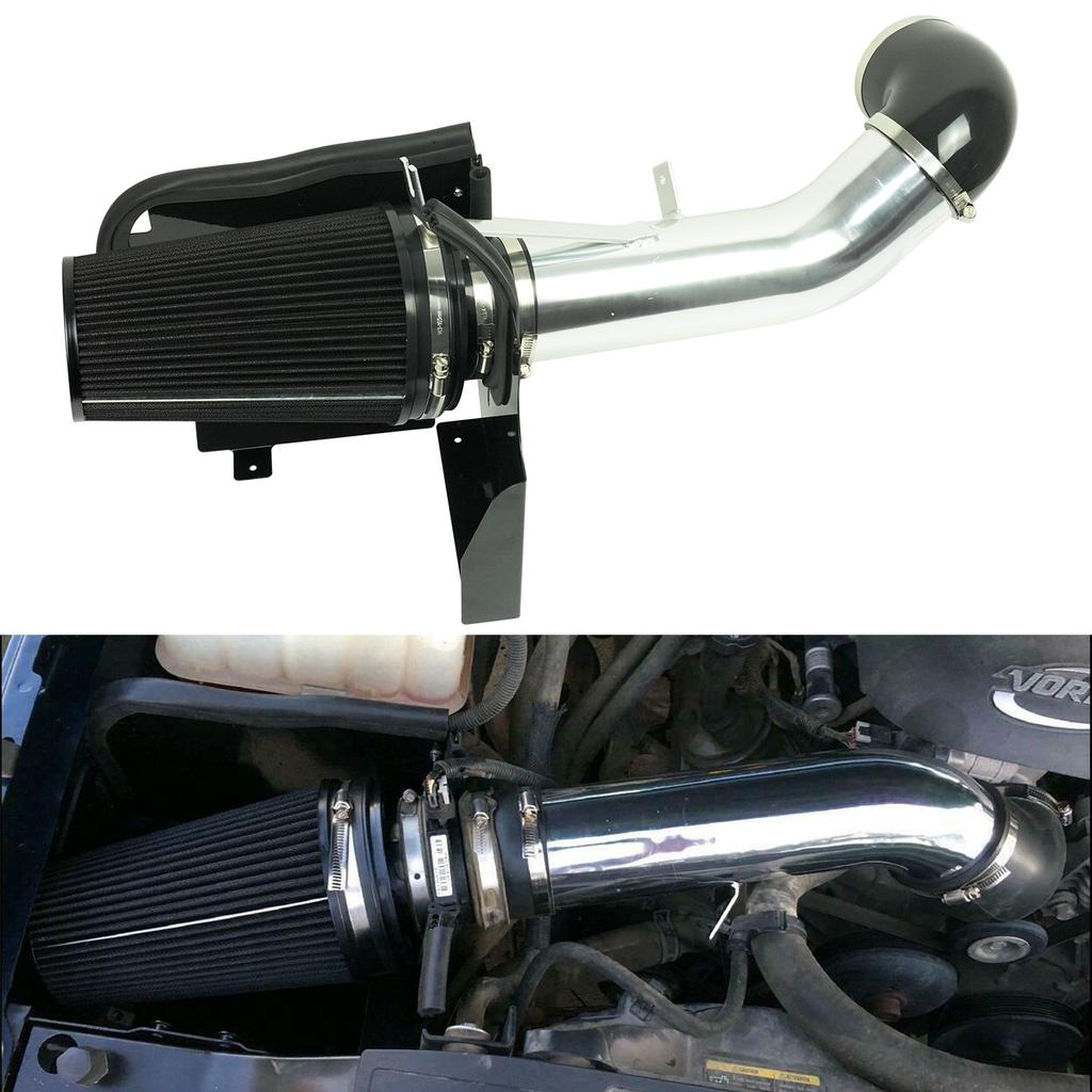 Air Intake Pipe Kit with Air Filter for Cadillac Escalade Chevrolet Avalanche Silverado Suburban Tahoe GMC Sierra Denali Yukon