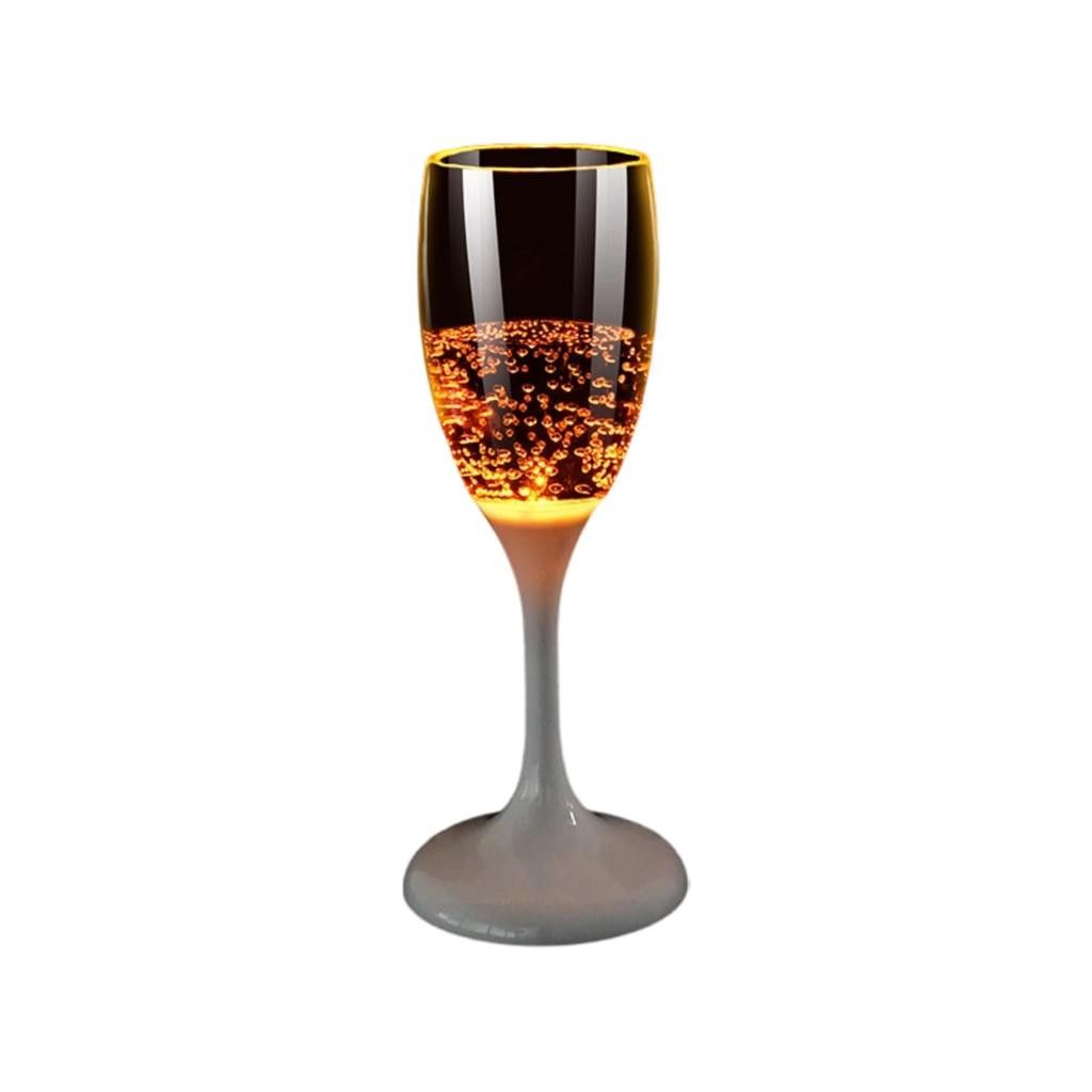 Creative LED Water-Activated Glowing Wine Glasses - Light Up Champagne Flutes & Wine Cups For Party & Home Ambiance