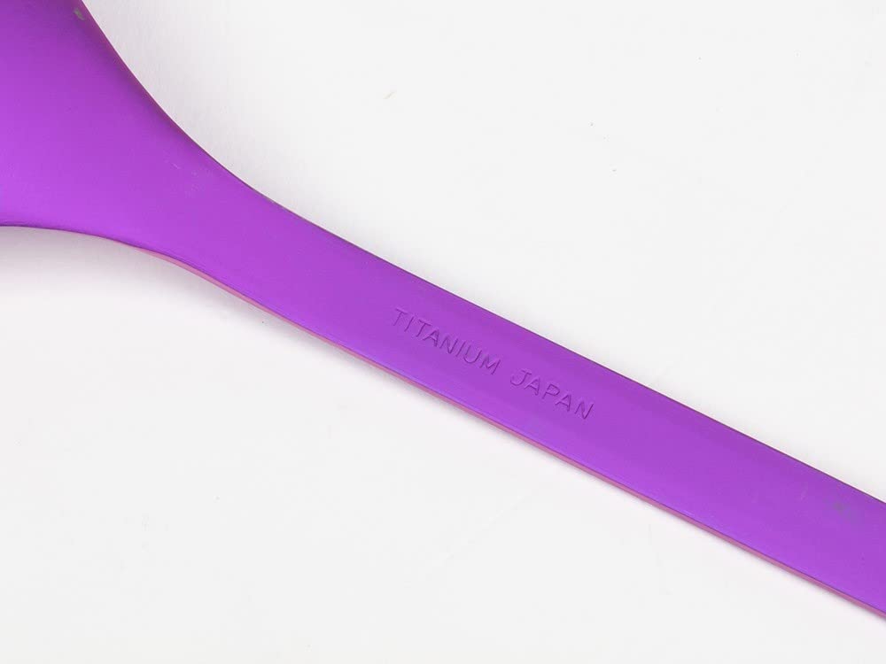 Snow Peak Titanium Spork, Purple, SCT-004PR