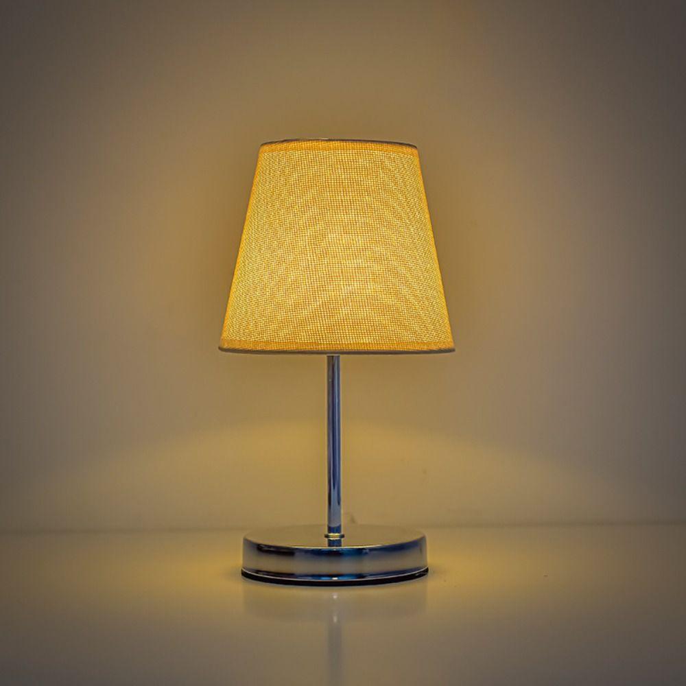 Ornament de birou Lampă de masă din lemn cu abajur cilindric Lampă de noptieră modernă Lumină de birou creativă alimentată prin USB Desktop