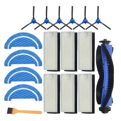 Principal escova lateral mop hepa filtro para cocotec conga 1790 ultra robótico aspirador de pó peças reposição