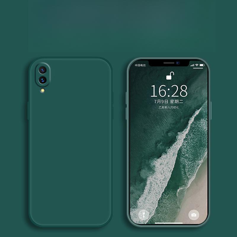 Applicable To Vivox23 Fantasy Color Version Mobile Phone Case Protection Case Liquid Soft Silicone Full-inclusive Anti-fall Case for Men and Women