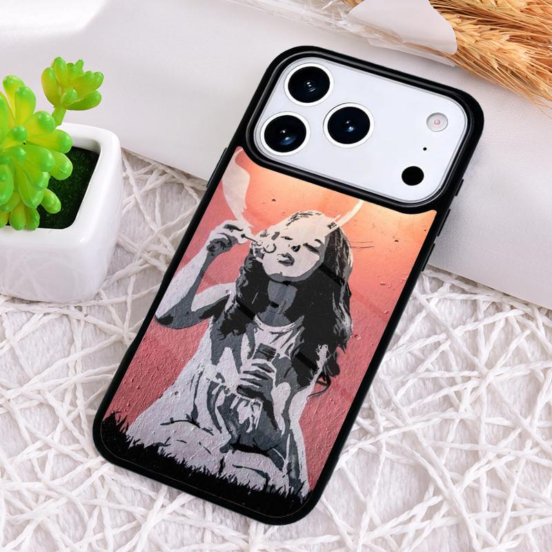 

Graffiti soft Phone Case for iPhone 17 Air 16 15 11 12 14 13 Pro Max Shockproof Cover iPhone 14 Pro
