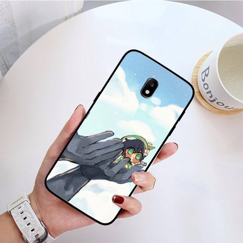 Hra Genshin Impact Venti roztomilé pouzdro na telefon pro Samsung Galaxy J7 PRIME J2Pro2018 J4 Plus J5 PRIME J6 J7 Duo Neo J737 J8
