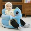 Asiento Escolar Infantil Anticaída y Antideslizante con Fondo Redondo, Respaldo Alto que No Daña la Columna Vertebral, Cómodo para Bebé, Sofá Pequeño con Artefacto para Bebé