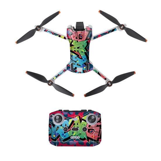 1 Set Drone Stickers Glue Attach No Tear Bubbles Reusable Easy Without Leaving Effectively Protect The
