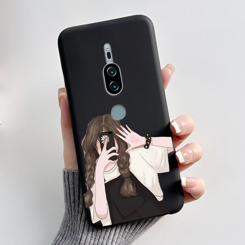 Fodral För Sony Xperia XZ2 Premium Silikon Mjuk Lyxig Söt Kärlek Kanin Baksida För Xperia XZ2premium H8166 H8116 SO-04K Fodral