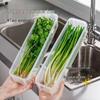 Coriander & Shallot Storage Box Set: Refrigerator Root Preserver, Thickened Noodle Box & Sealed Egg Container.