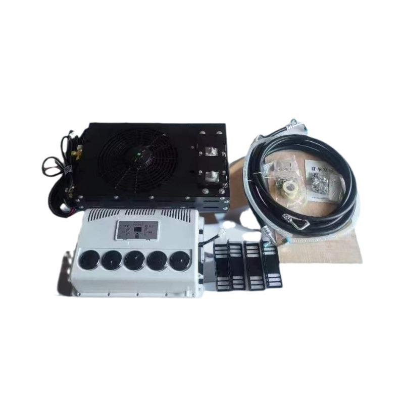 Smart Variable Frequency 12V/24V Hidden Parking Air Conditioner for Trucks, Cars, Excavators, and Cranes