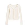 New Korean Style V-Neck Slim Fit Candy Color Long Sleeve Cardigan Jacket