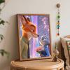 Disney Zootopia Nick Judy Paint By Number Kit Number Drawing Canvas DIY Picture Home Decor Wall Art Craft Hand Painted Gift For Fans