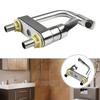 Easy To Clean Basin Faucet 2 Holes 304 Stainless Steel