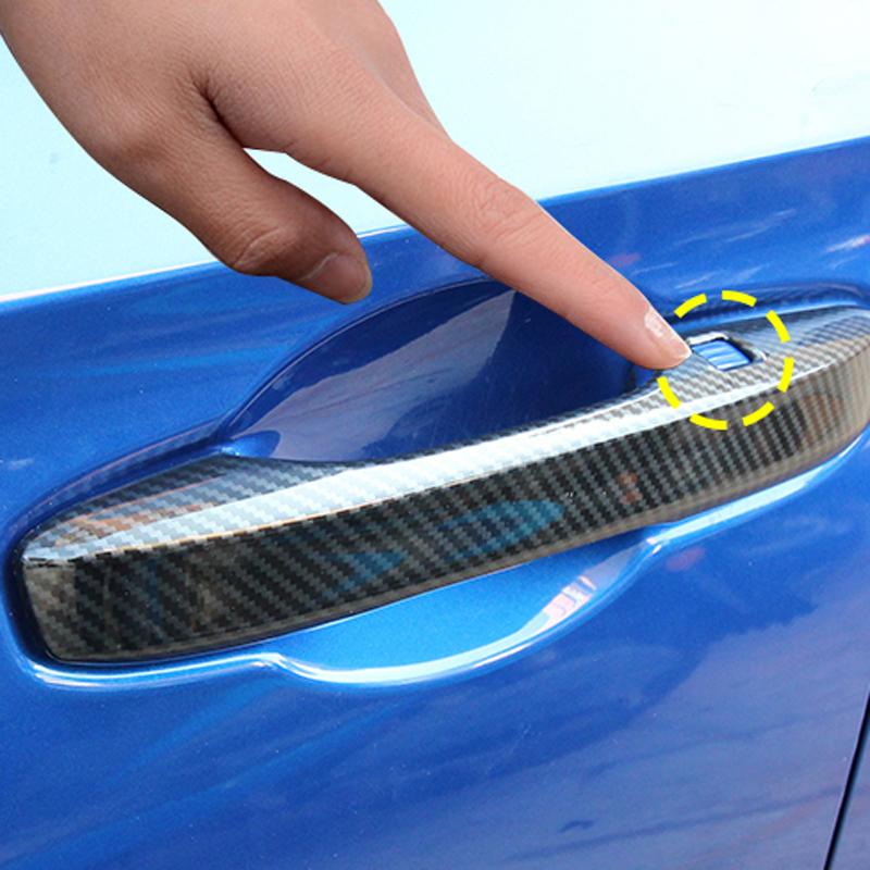 For Honda HRV HR-V  US Version Accessory Door Handle Cover Trim Anti Scratch Protector Car ABS Chrome Styling