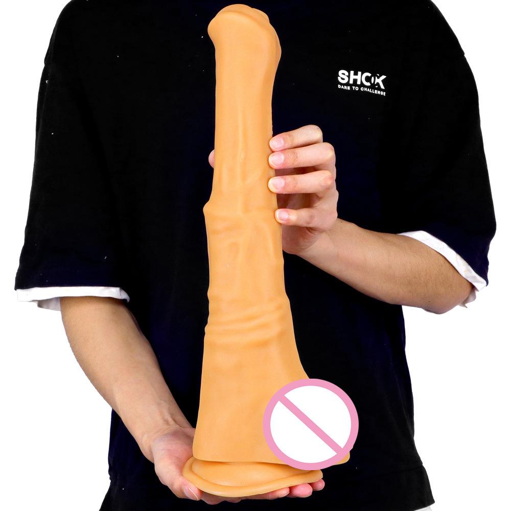 Super Sized Simulated Dildo for Men and Women  Dildo with Anal Dilation and Anal Plug  JJ  with Unique Sexual Preferences
