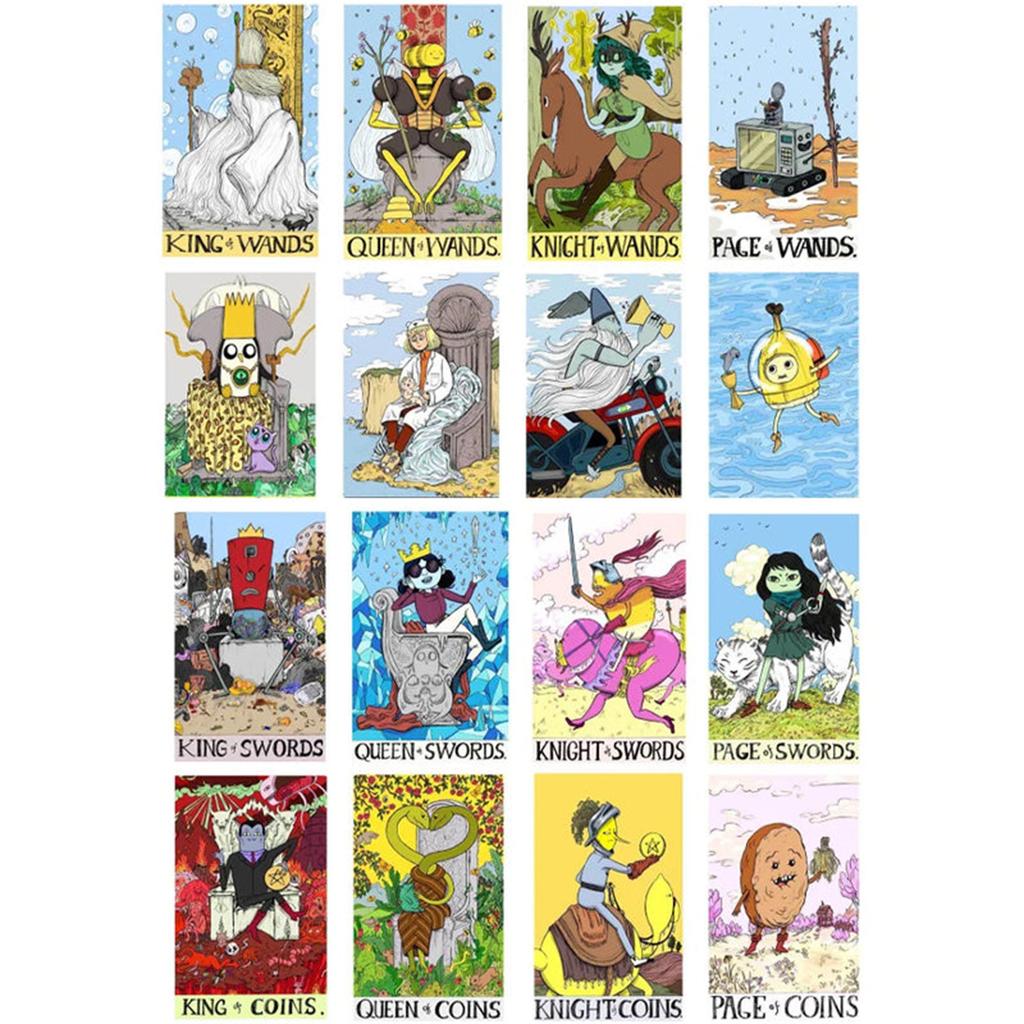 Adventures Time Tarot, Game Cards, Divination And Readings Game Cards, Divinations Tarot, Board Game Cards, Interesting Card Game Set