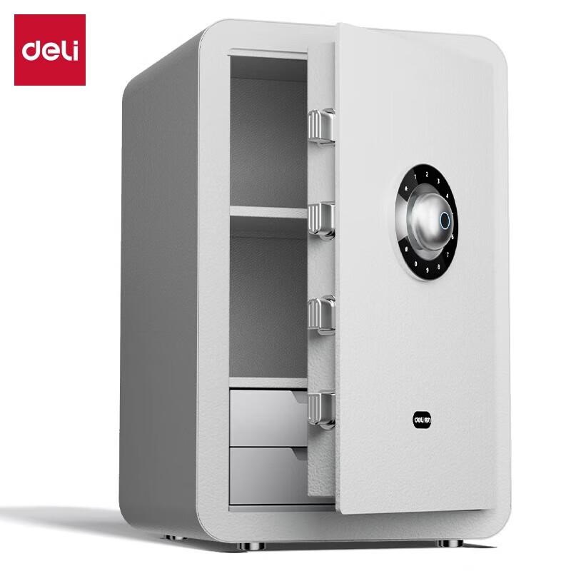 Deli 45cm Home Safe with Fingerprint & Password