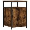 VidaXL Bedside Table Smoked Oak 40x42x60 Cm Engineered Wood 826037