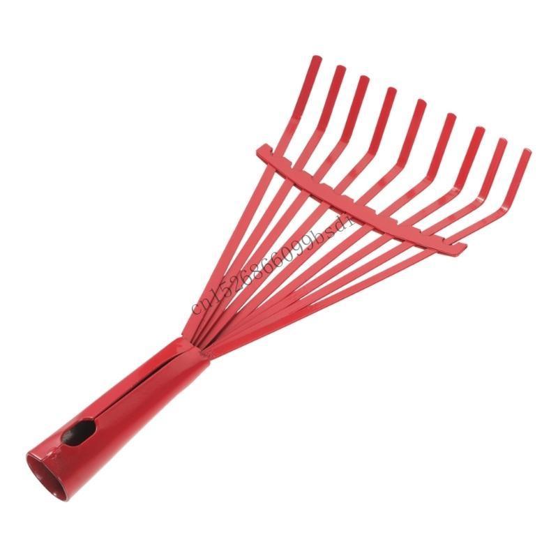 Multi functional Garden Rake Rake Steel Wire Broom for Yard Cleaning 11UA