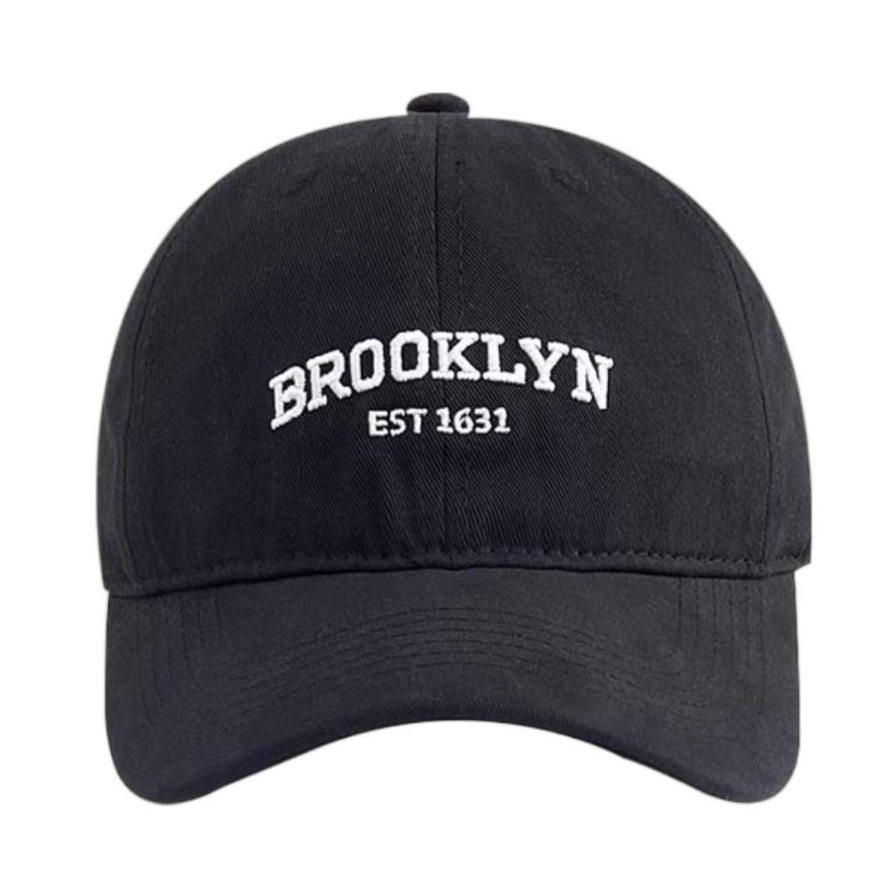 Breathable Embroidered Letter Peaked Cap Anti-UV Women Sunshade Hat Men Baseball Hat  Spring