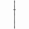 Garden Gate Black 110 X 205 Cm Powder Coated Steel