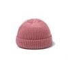 Hat Big Head Circumference Melon Fur Hat Women's Double Groove Knitted Hat Hip-hop Ruffian Hat Autumn and Winter Bag Head Wool Cold Hat Man