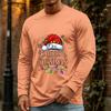 Men's Christmas Casual Long Sleeve Neck Top