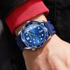 Binbond Luxury Men's Quartz Watch - Waterproof, Luminous, Rotating Dial