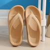 Fashion Fashion Eva Platform Flip Flops for Women 2025 Summer Non Slip Beach Slides Sandals Woman Light Soft Sole Bathroom Home Slippers