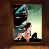 Your Name Light Painting Anime Night Light Photo Frame Cartoon Led Lights Bedroom Home Decor Ramadan 2025 Friend Gift Moon Lamp