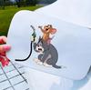 Автомобильная наклейка 3D Том и Джерри Tom and Jerry 10X10см 
