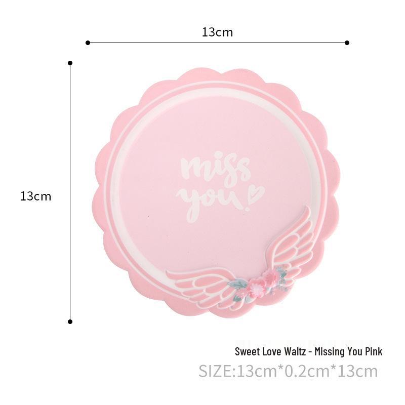 Unicorn Cartoon Heat-Resistant Non-Slip Coaster Ornament