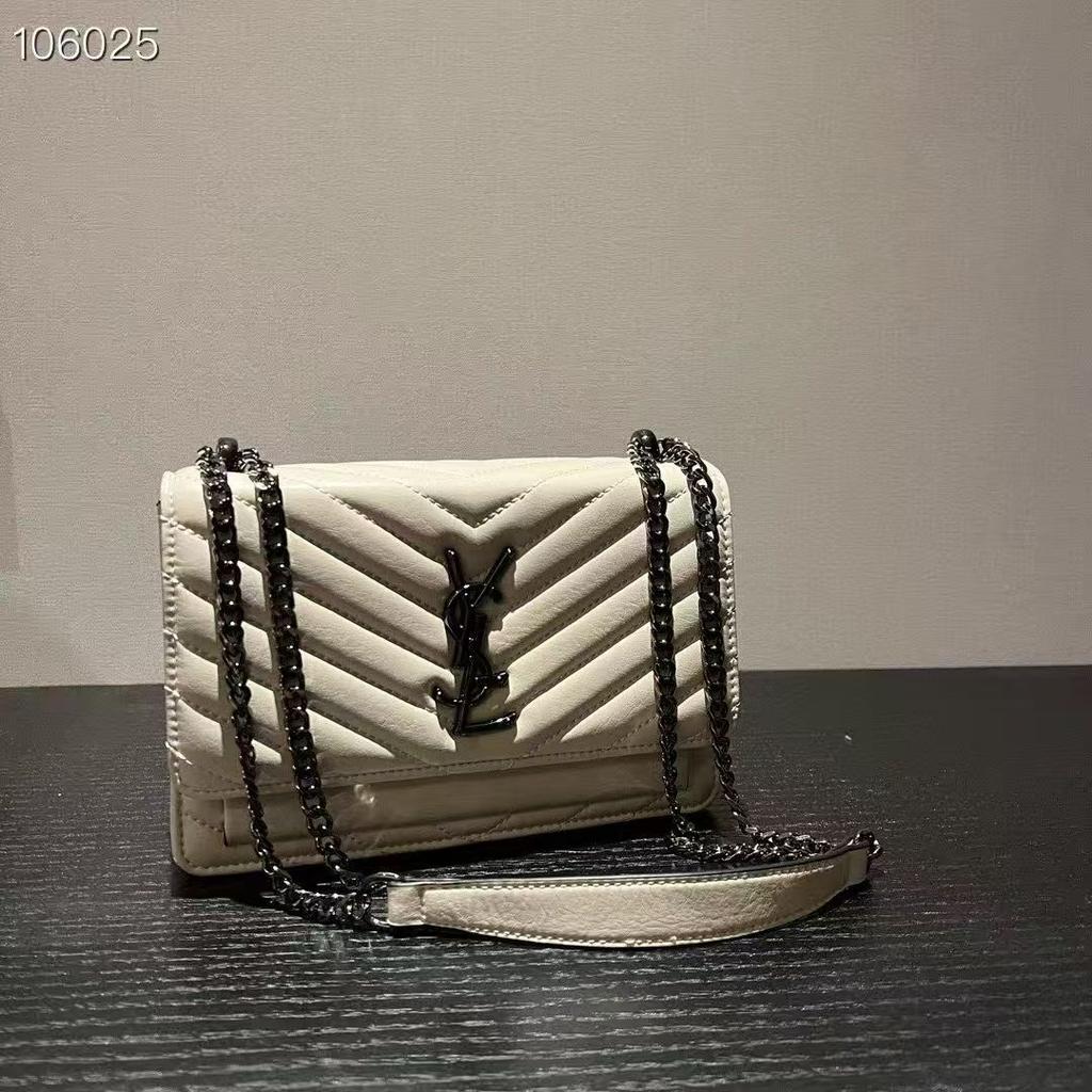 Xiaoxiangfeng Chain Small Square Bag Letter New Korean Version Temperament Versatile Single Shoulder Crossbody Women's Bag