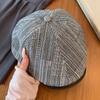 Retro Cowboy Beret Y2k Painter Cap Korean Denim Beret  Unisex