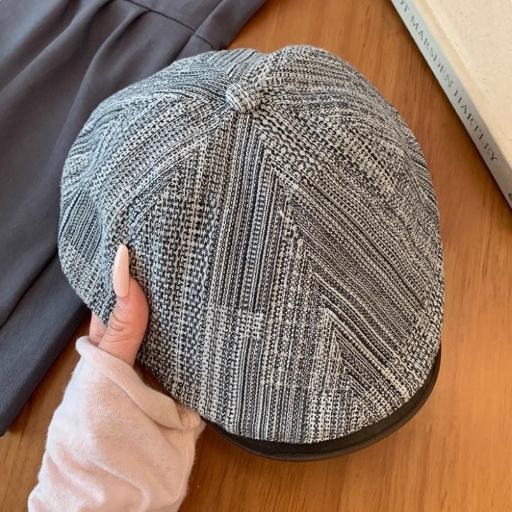 Retro Cowboy Beret Y2k Painter Cap Korean Denim Beret  Unisex