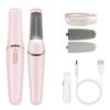 Electric Callus Remover Electric Foot Care Pedicure Set LED Rechargeable Callus Slicer for Feet with 2 Rollers 2 Speeds
