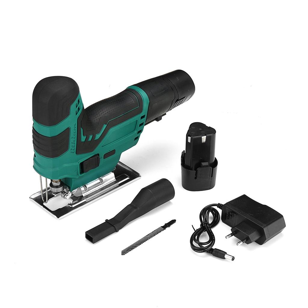 12V 30000RPM 65mm Akumulátorová přímočará pila Elektrická přímočará pila Multifunkční dřevoobráběcí nástroj pro baterii