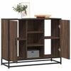 VidaXL Buffet Brown Oak 92x35x76 Cm Engineered Wood, Storage Cabinet, Entryway Furniture, Accent Furniture, Furniture of 849018