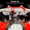 Motorcycle Steering Stabilizer Kit For Ducati Multistrada V4 Rally Grand Tour MTS V4 S Pikes Peak Damper Bracket Mount