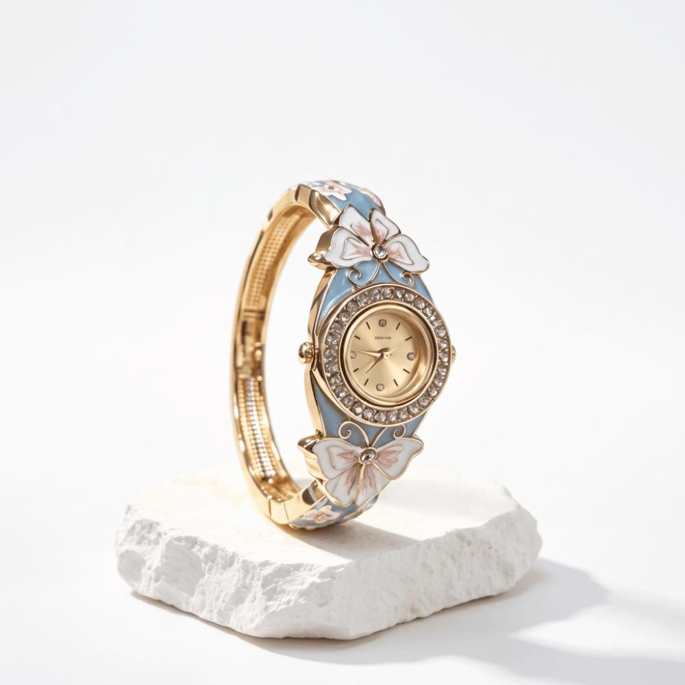 Fashionable Quartz Watch Hollow Bracelet Bracelet Watch New Chinese Style
