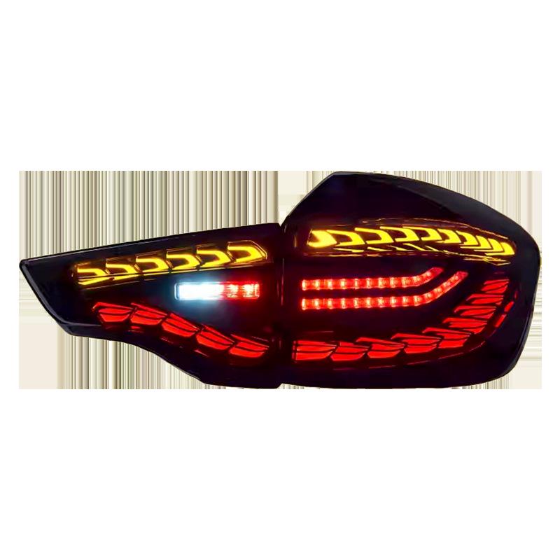 BMW X3 (2018-2021) OLED Dragon Scale Taillight Assembly with Sequential Turn Signal
