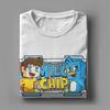 Milo and Chip Printed T Shirt for Men Women  100 Cotton  Tee Shirt Clothing