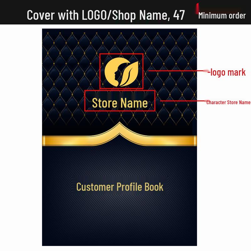 Beauty Salon Customer Record Book A4: Membership, Health, and Attendance Log