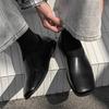 2025New Outdoor Soft Bottom Genuine Leather Office Shoes Comfy Handmad Single Shoes Men's Flat Designer Minimalist Shoes