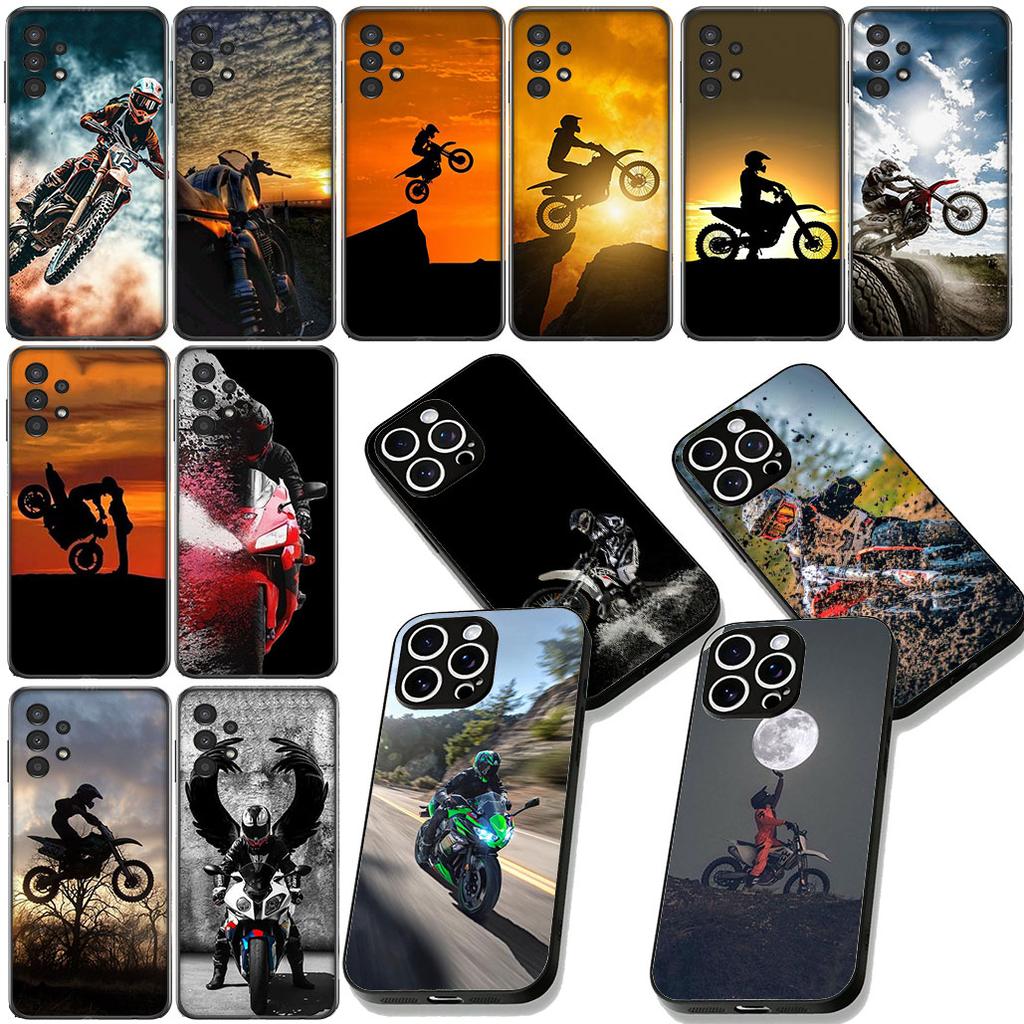 Moto Cross Motorcycle sports Mobile Protective Cover for Xiaomi Poco C85 C65 C75 X7 X6 M6 M8 F7 F8 Ultra F6 Pro Phone Case
