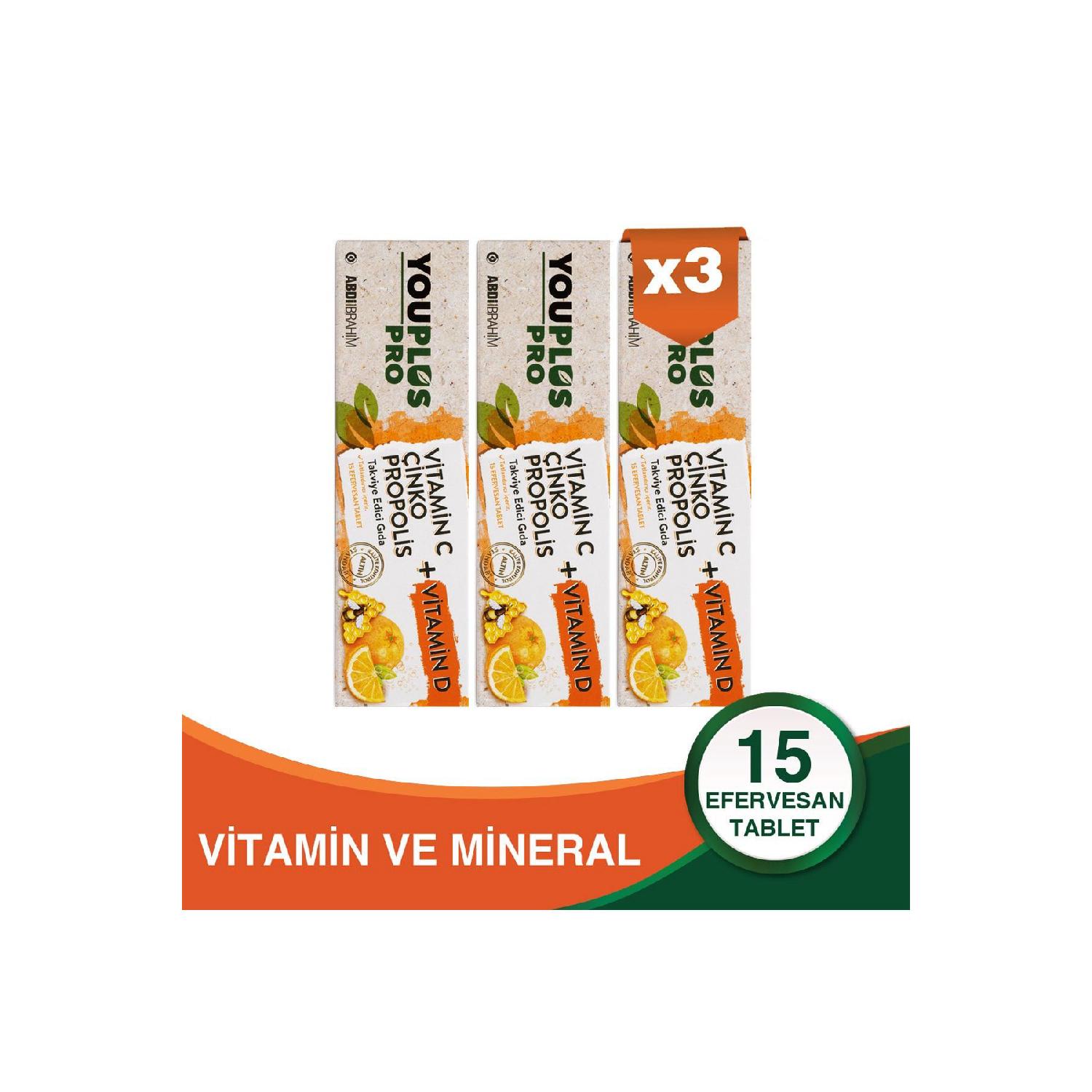 

Pro Vitamin C, D, Zinc