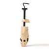 Adjustable Wooden Shoe Stretcher with Anti-Wrinkle Toe Support